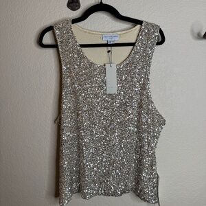 Never Fully Dressed Sequin Tank